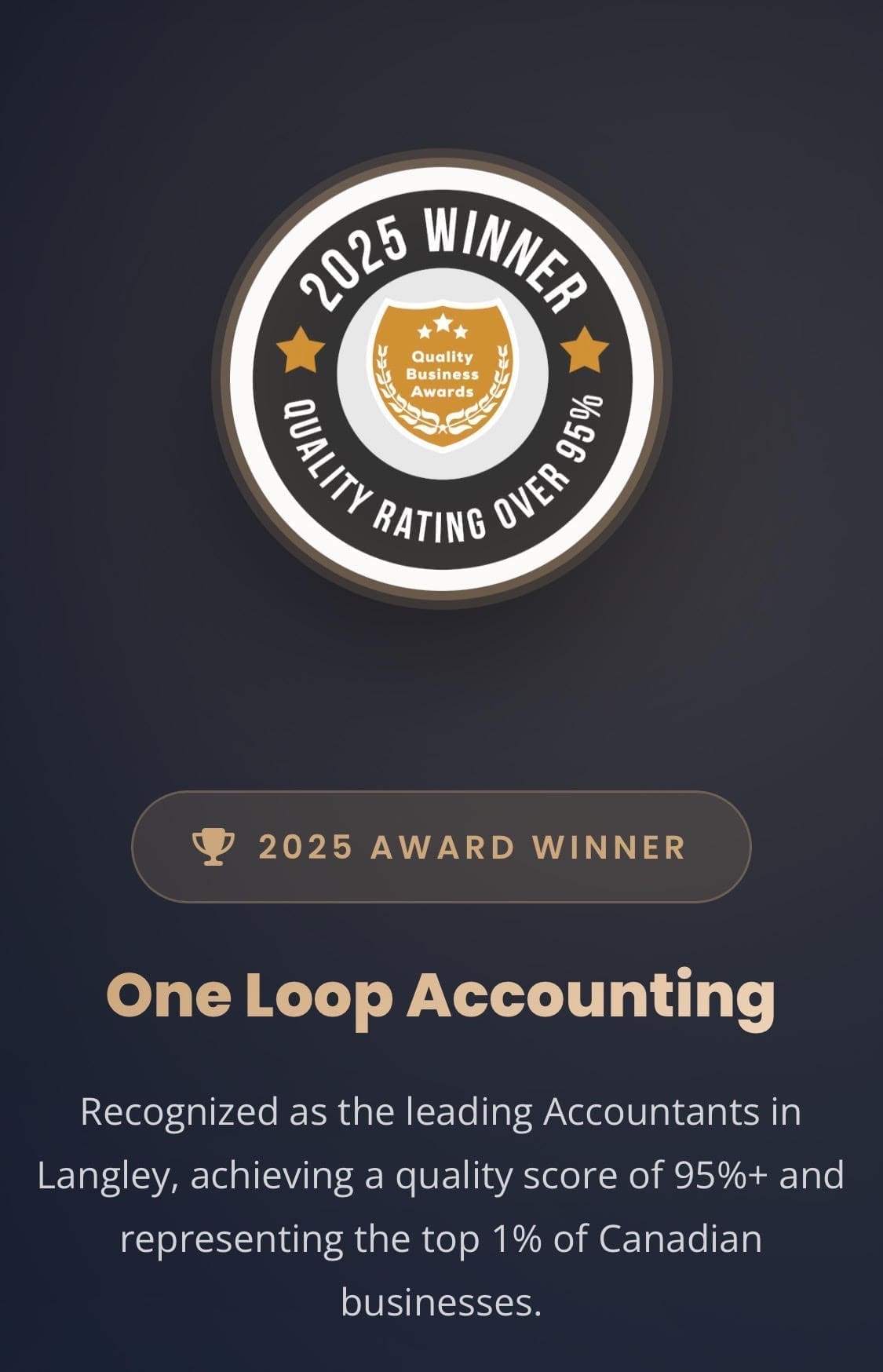 2025 Award Winner